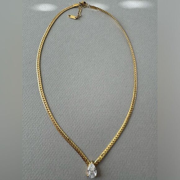 diamond necklace A717 - Picture 3 of 6